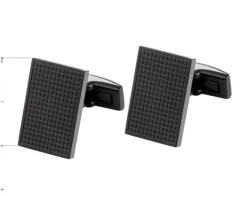 Spinki do mankietów ze stali szlachetnej