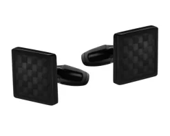 Spinki do mankietów ze stali szlachetnej