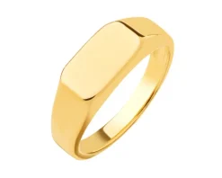 Sygnet srebrny pozłacany