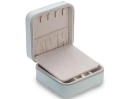 Szkatułka na biżuterię w kolorze niebieskim