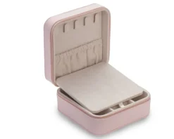 Szkatułka na biżuterię w kolorze różowym