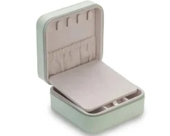 Szkatułka na biżuterię w kolorze zielonym