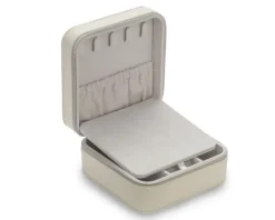 Szkatułka na biżuterię w kolorze ecru