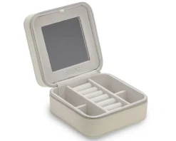 Szkatułka na biżuterię w kolorze ecru