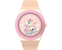 Timex Timex x Peanuts® Q Timex® In Bloom