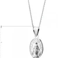 Zawieszka srebrna - Cudowny Medalik