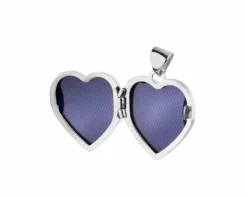 Zawieszka srebrna - Dzień Babci, serce