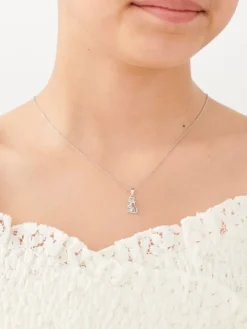 Zawieszka srebrna - koty