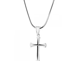 Zawieszka srebrna - krzyż