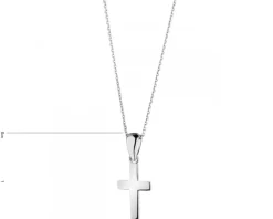 Zawieszka srebrna - krzyż