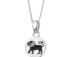 Zawieszka srebrna - Lew