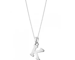 Zawieszka srebrna - litera K