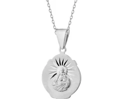 Zawieszka srebrna - medalik szkaplerz