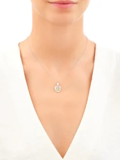 Zawieszka srebrna - medalik szkaplerz