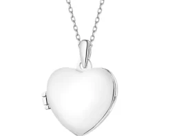 Zawieszka srebrna - puzderko - serce