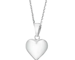 Zawieszka srebrna - serce
