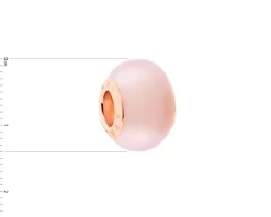 Zawieszka srebrna beads ze szkłem murano