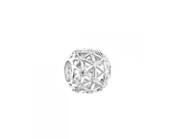 Zawieszka srebrna beads z cyrkoniami