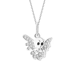 Zawieszka srebrna z cyrkoniami i emalią - Harry Potter, Warner Bros. Discovery