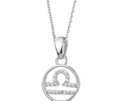 Zawieszka srebrna z cyrkoniami - Waga