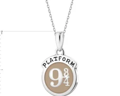 Zawieszka srebrna z emalią - Harry Potter, peron 9 i ¾, Warner Bros. Discovery