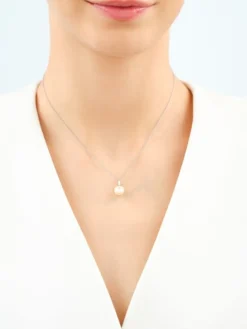 Zawieszka srebrna z perłą