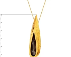 Zawieszka srebrna ze szkłem