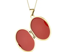 Zawieszka z żółtego złota z diamentem - puzderko - 0,005 ct - próba 375