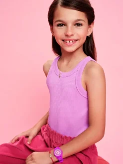 Zawieszka z żółtego złota z diamentami - kot - 0,008 ct - próba 375