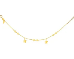 Złota bransoletką, ankier - gwiazdy