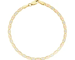 Złota bransoletka - blaszka