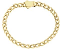 Złota bransoletka - pancerka