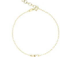 Złota bransoletka - serca