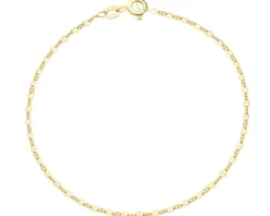 Złota bransoletka - skręcone blaszki