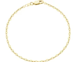 Złota bransoletka - skręcone blaszki