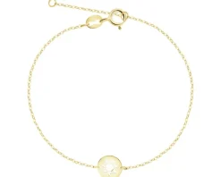 Złota bransoletka - Słońce