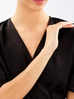 Złota bransoletka i naszyjnik - komplet - skrzydła