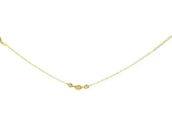 Złota bransoletka, skręcone blaszki