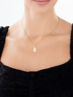 Złota zawieszka - aniołek