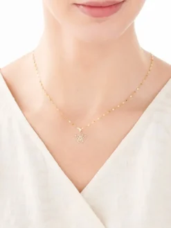 Złota zawieszka - aniołek