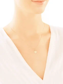 Złota zawieszka - aniołek