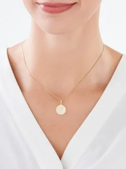 Złota zawieszka - aniołek