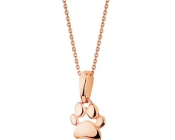 Złota zawieszka - łapka