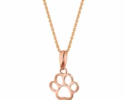 Złota zawieszka - łapka