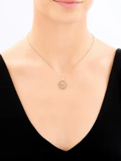 Złota zawieszka - Baran