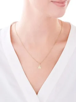 Złota zawieszka - biedronka