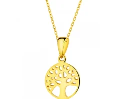 Złota zawieszka - drzewko