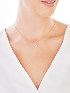 Złota zawieszka - drzewko