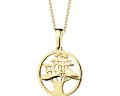 Złota zawieszka - drzewko