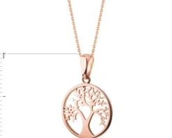 Złota zawieszka - drzewko